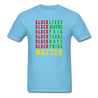 Black Lives Matter - aquatic blue