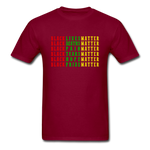 Black Lives Deaths - burgundy