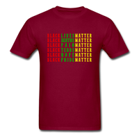Black Lives Deaths - burgundy