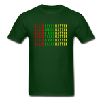 Black Lives Deaths - forest green
