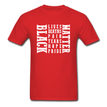Matter Black - red