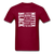 Matter Black - burgundy