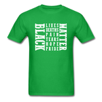 Matter Black - bright green