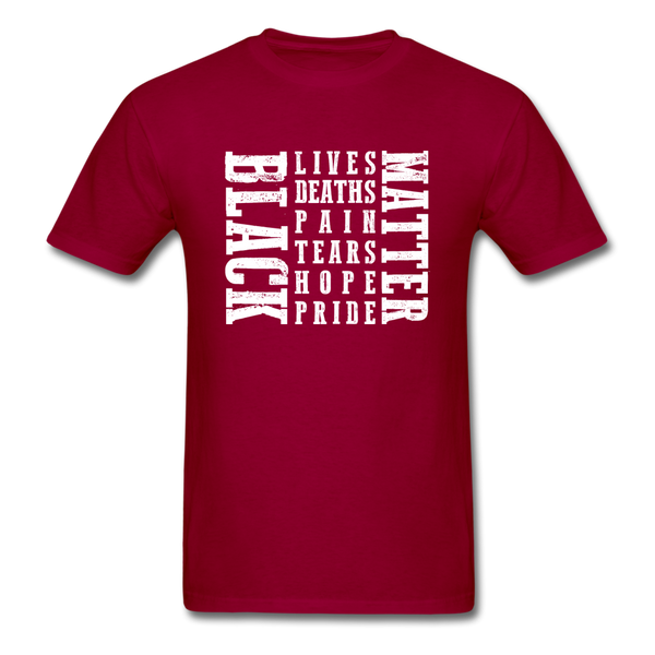 Matter Black - dark red