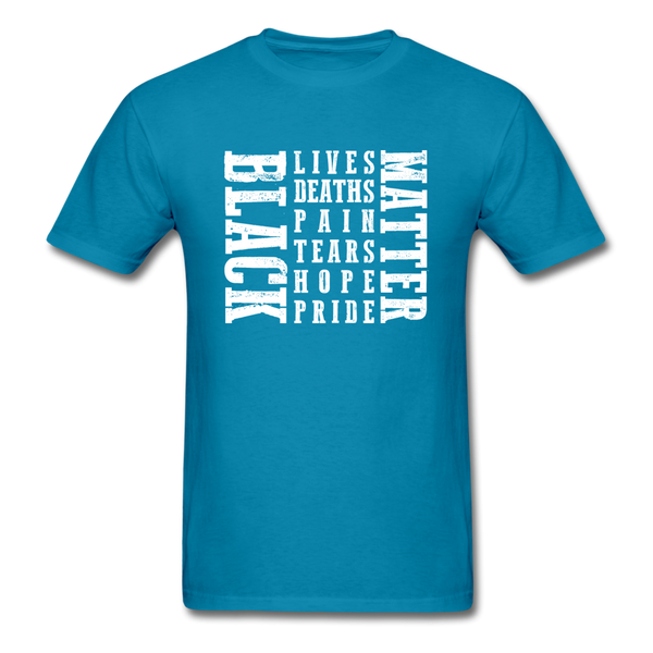 Matter Black - turquoise