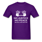 No Justice - purple