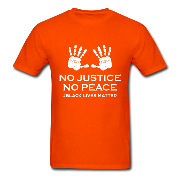No Justice - orange