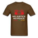 No Peace - brown