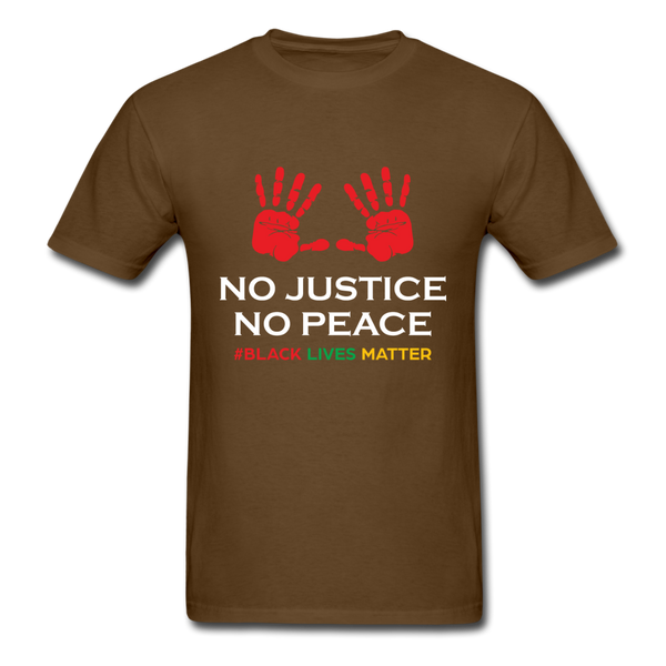 No Peace - brown