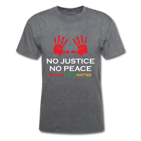 No Peace - mineral charcoal gray