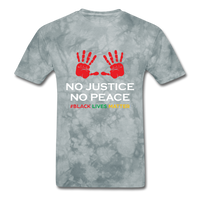 No Peace - grey tie dye