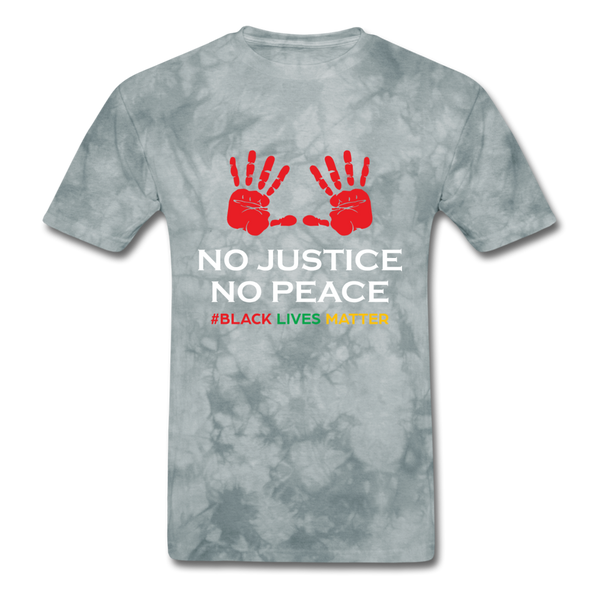 No Peace - grey tie dye