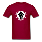 Black Lives Matter 3 - dark red