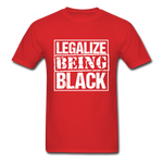 Being Black - red