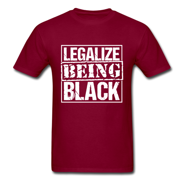 Being Black - burgundy