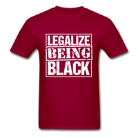 Being Black - dark red