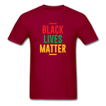 Black Lives Matter 5 - dark red