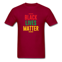 Black Lives Matter 5 - dark red