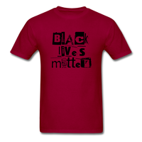 Black Lives Matter 6 - dark red