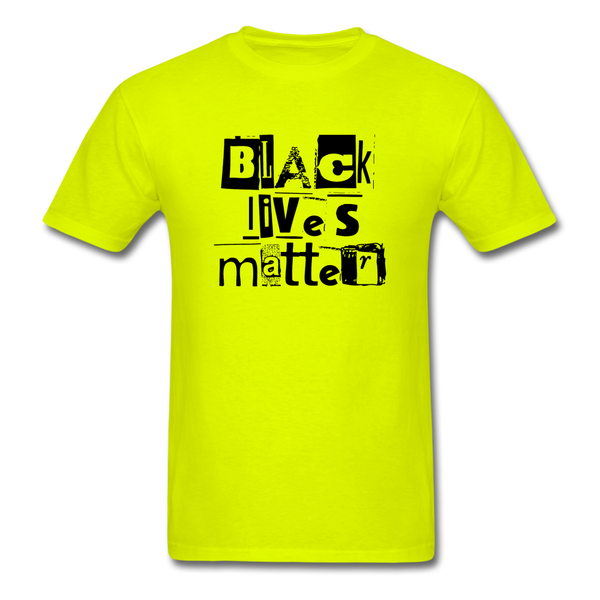 Black Lives Matter 6 - safety green