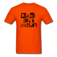 Black Lives Matter 6 - orange