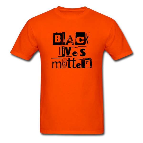 Black Lives Matter 6 - orange
