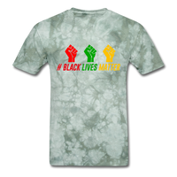 Black Lives Matter - military green tie dye