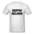 Drippin Melanin - light heather gray