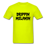 Drippin Melanin - safety green