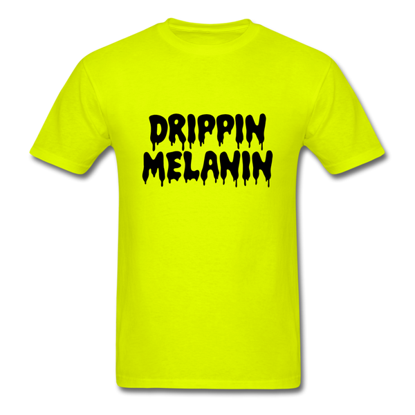 Drippin Melanin - safety green