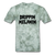 Drippin Melanin - military green tie dye