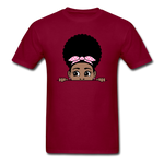 Puff Girl - burgundy
