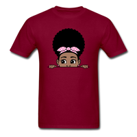 Puff Girl - burgundy