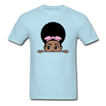 Puff Girl - powder blue