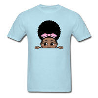 Puff Girl - powder blue