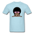 Puff Girl - powder blue
