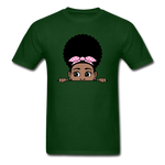 Puff Girl - forest green