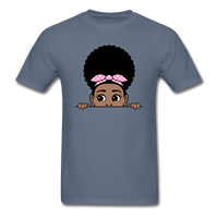 Puff Girl - denim