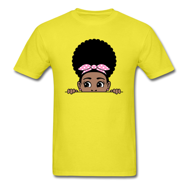 Puff Girl - yellow