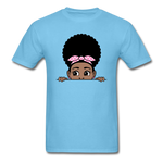 Puff Girl - aquatic blue