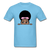 Puff Girl - aquatic blue
