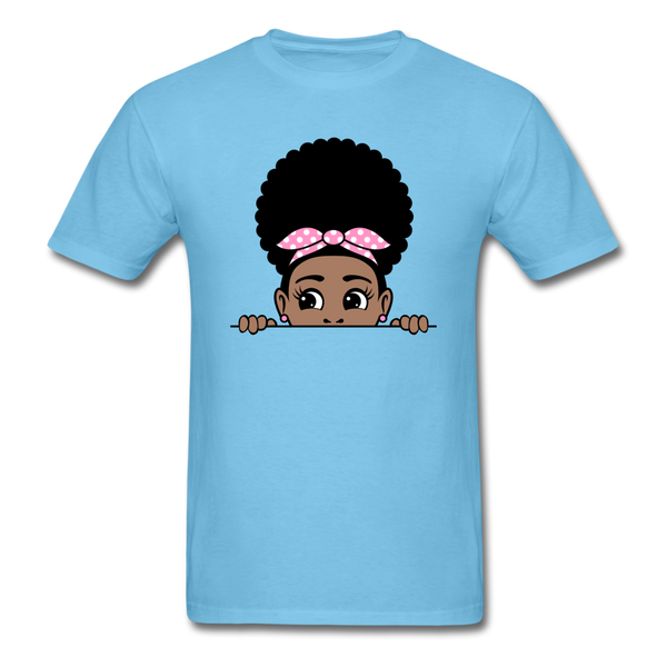 Puff Girl - aquatic blue