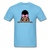 Puff Bow Girl - aquatic blue