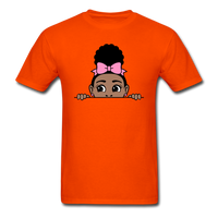 Puff Bow Girl - orange