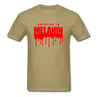 Drippin Melanin - khaki