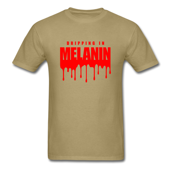 Drippin Melanin - khaki