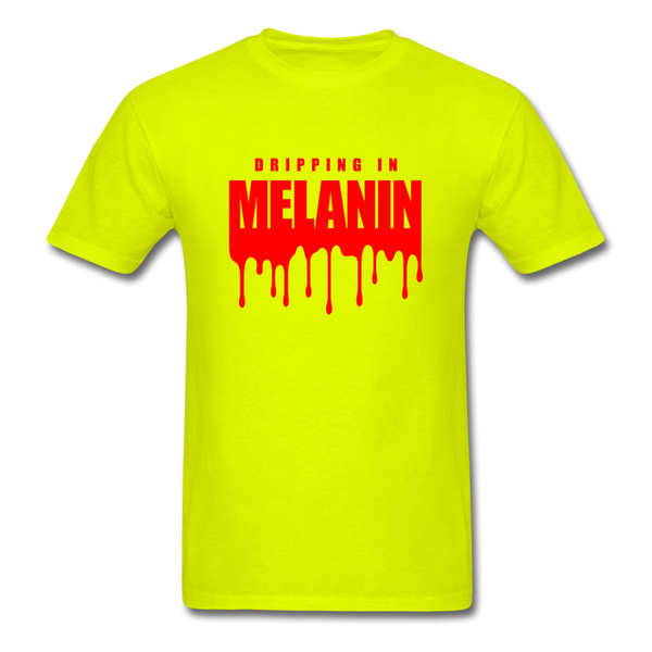 Drippin Melanin - safety green