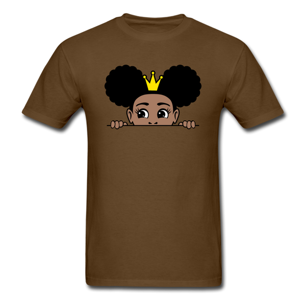 Afro Crown Girl - brown