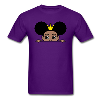 Afro Crown Girl - purple