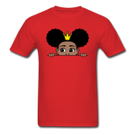 Afro Crown Girl - red
